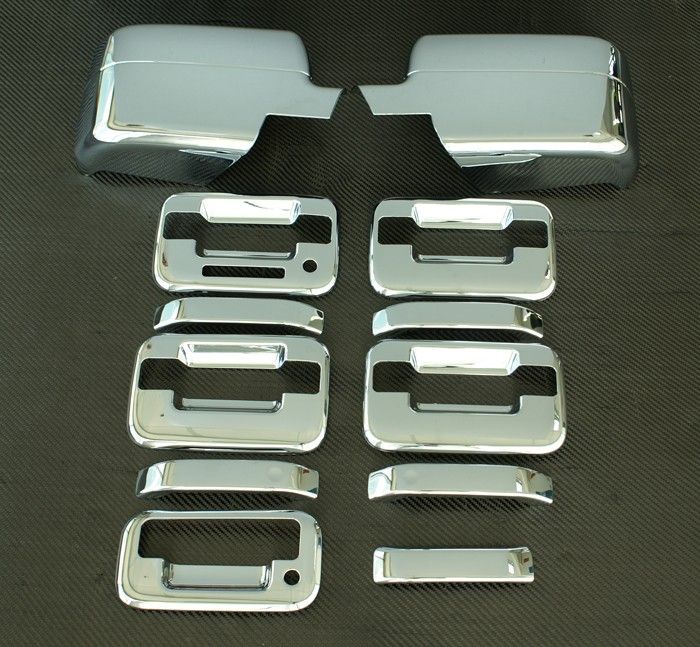 2004 2008 Ford F150 5D Chrome Door Handle Mirror Tailgate Covers B