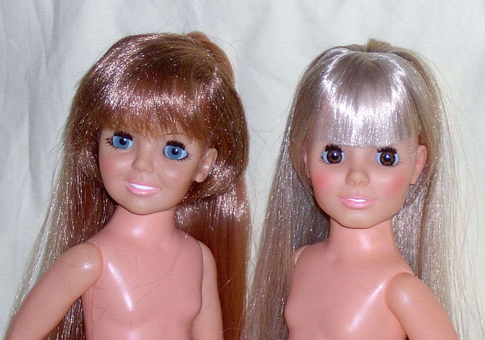 Ideal Custom Brownette Crissy and Kerry Dolls