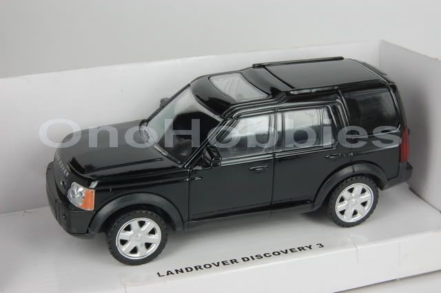 Rastar Land Rover Discovery 3 1 43 Die Cast New Black