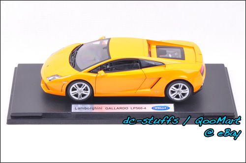 Welly 1 18 Lamborghini Gallardo Diecast Model Orange