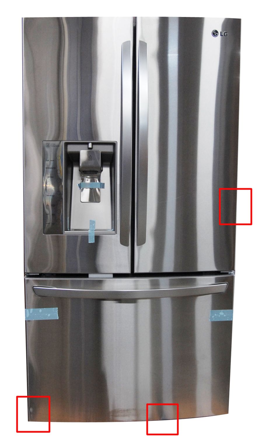 LG 25.0 Cu. Ft. Counter Depth Stainless French Door Refrigerator