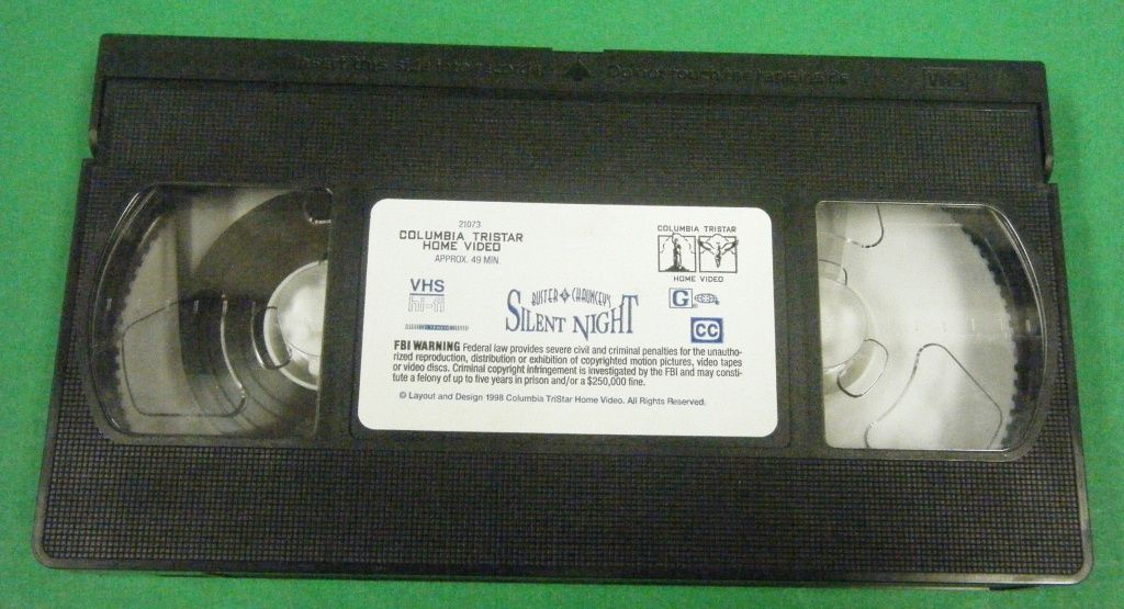 Buster Chaunceys Silent Night VHS Phim Hartman Marie Osmond 1998 OOP