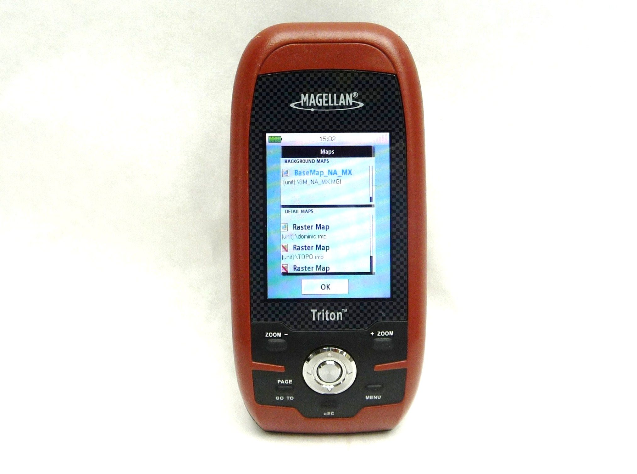 Magellan Triton 200 Portable Handheld Water Proof GPS Reciever Hand