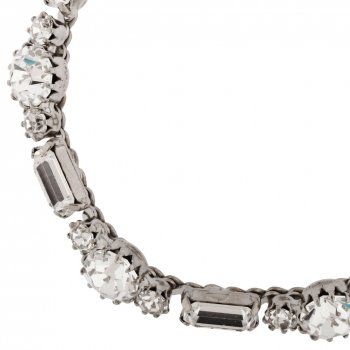 Martine Wester Martine Wester Crystal Chain Bracelet