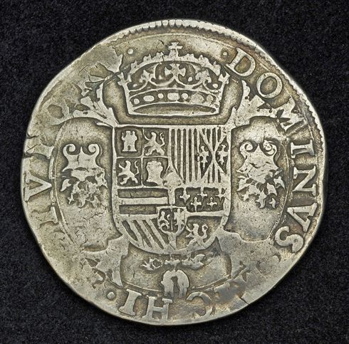 1559 Spanish Netherlands Philip II Silver Philipsdaalder ECU Philippe