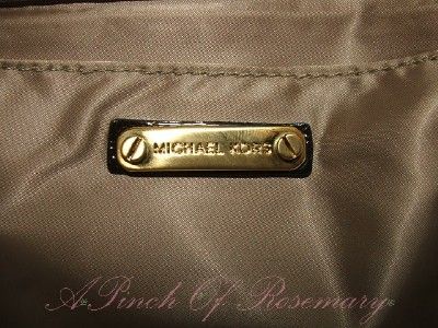 Michael Kors Sutton Leather Suede Clutch Purse Bag