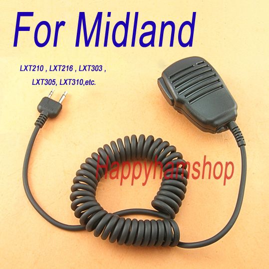 Aftermarket Shoulder Mic for Midland Radio GXT310 GXT400 GXT450