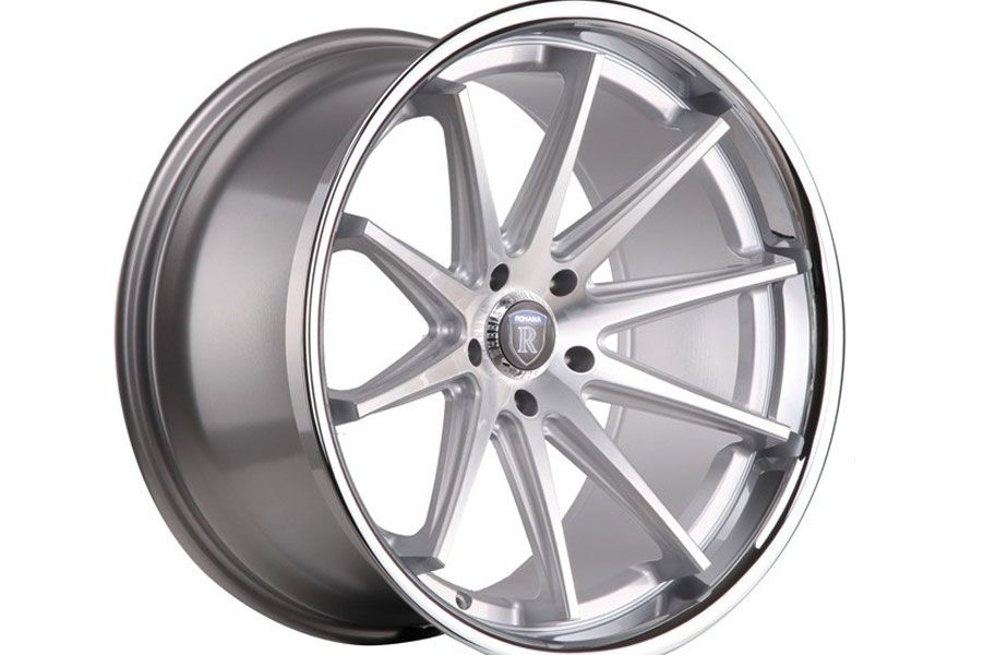 G37 G37S Coupe Rohana RC10 Concave Silver Staggered Wheels Rims