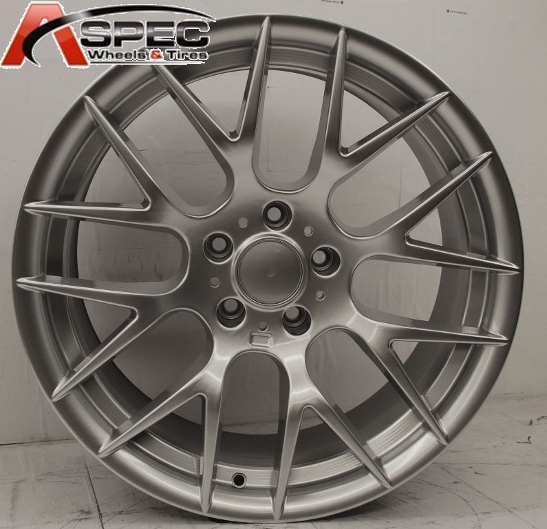 19 M3 Competition Silver Style Wheel Fit BMW E63 645 650 E65 740 745