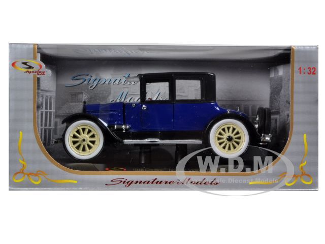 1918 Cadillac Type 57 Victoria Coupe Blue 1 32 by Signature Models