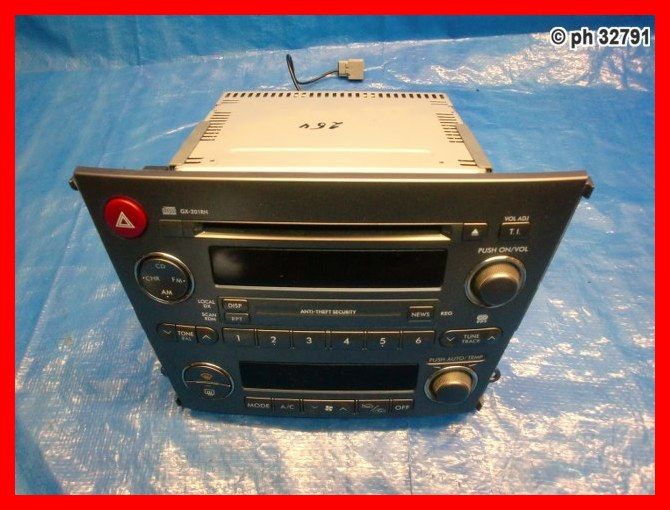 Radio mit CD für Subaru Legacy IV ab Bj 03 (254)
