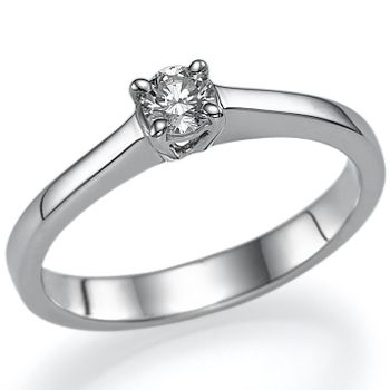 30ct Round Brillant Diamant Ring Solitaer Weissgold Verlobungsringe