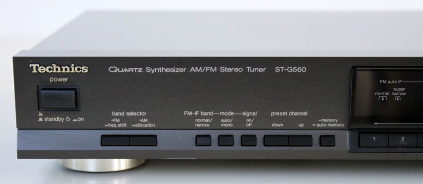 Technics ST G560 class AA Stereo Tuner Top Zustand