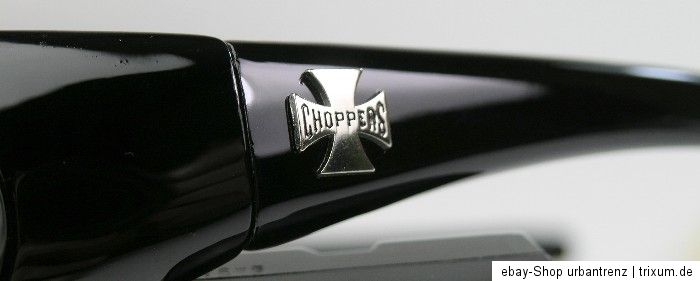 CHOPPERS Bikerbrille Motorradbrille NEU Anti Fog gepolstert Iron Cross