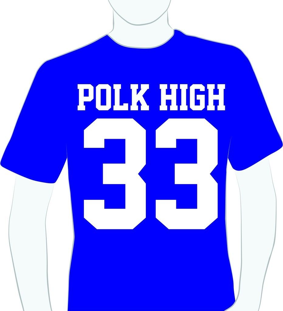 Shirt Fun T Shirt, AL Bundy Polk High33 M  3XL Neu