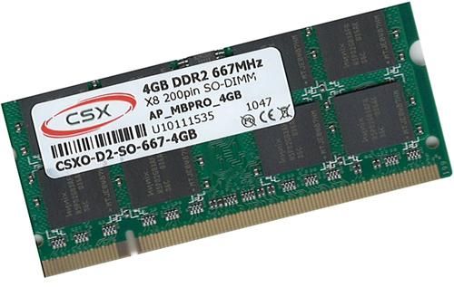 4GB DDR2 667Mhz Laptop Notebook Speicher 667 SoDimm Ram