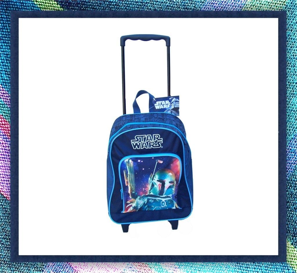 Kinder Trolley Star Wars Koffer Reise Schule NEU