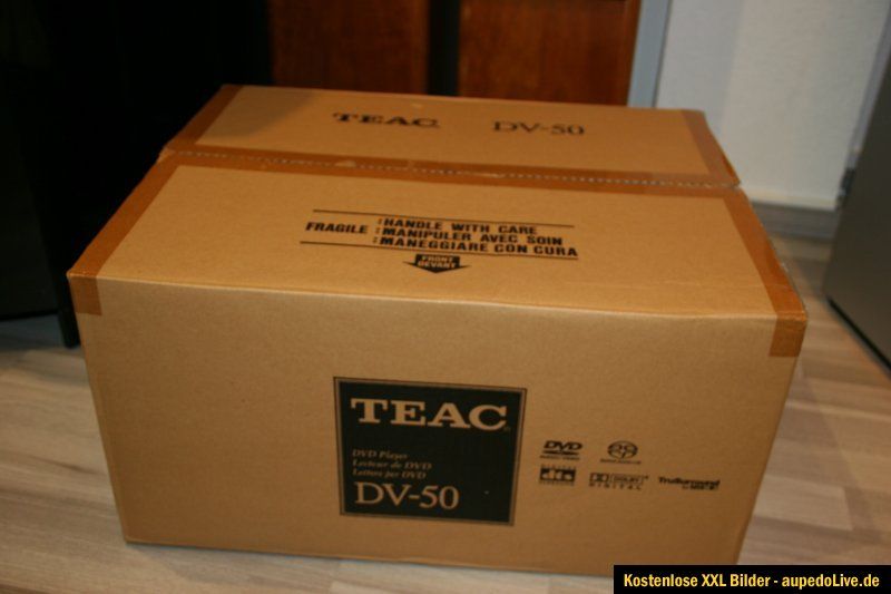 Teac DV 50 High End SACD/CD/DVD Multi Player Gebraucht Wie Neu OVP