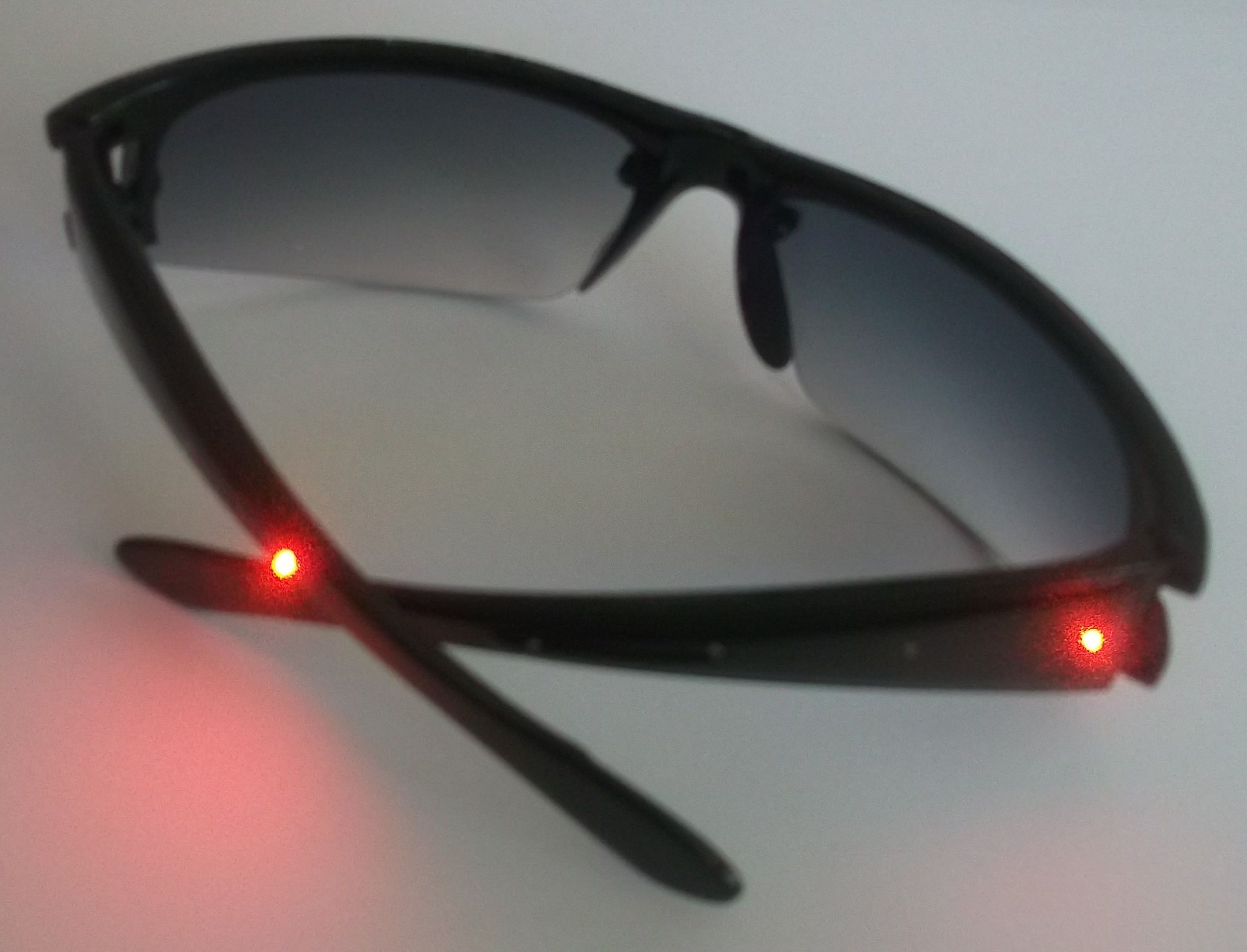 Sonnenbrille LED Beleuchtung Brille Brillen Fashing Partybrille