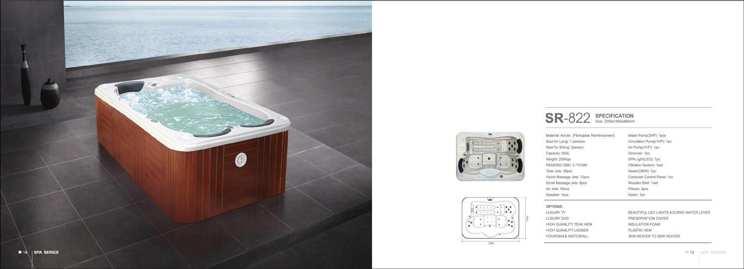 OUTDOOR INDOOR WHIRLPOOL Jacuzzi Spa HOT TUB   32 Modelle   18 Farben