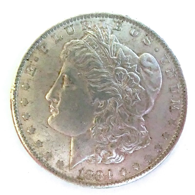 114874   Silbermünze 1 Dollar Morgan USA 1884 O