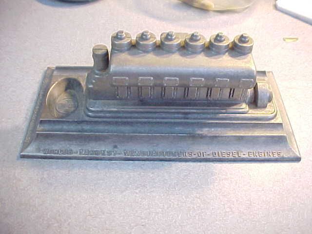 Fairbanks Morse Diesel Marine Engine Model Scale 3 8 1